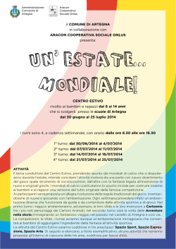 centro eStivo rivolto ai bambini e ragazzi