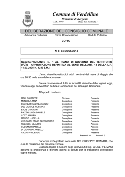 delibera di c.c. n. 8 del 26/05/2014