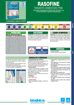 RASOFINE - Index S.p.A.