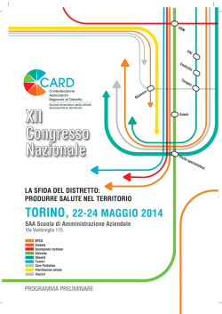Primo annuncio_XII congresso Nazionale CARD.pmd