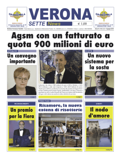 Marted&igrave; 17 Giugno 2014