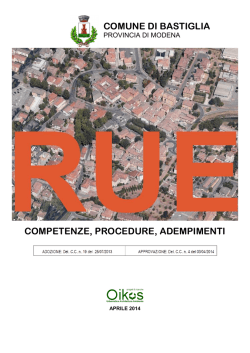 03 RUE Procedure finali