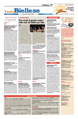 gli appuntamenti dal 9 dicembre 1,15 MB