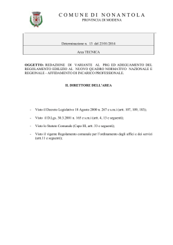 Determina n&deg; 13 del 23/01/14