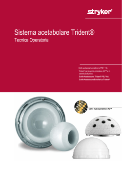 Sistema acetabolare Trident®