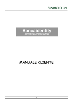 4. Sospensione del certificato - BancaIdentity