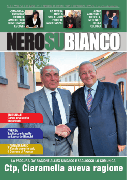 N.06 | Anno XVII | 30 Marzo 2014