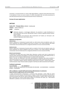 ENTYVIO - Gazzetta Ufficiale