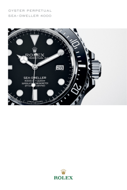 oyster perpetual sea-dweller 4000