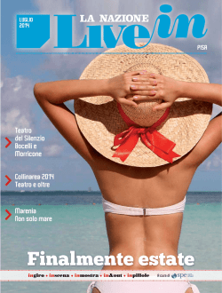 Live In Pisa Mese, Luglio 2014