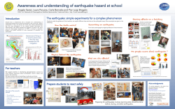 Prepare students to react safely For teachers