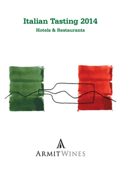 Italian Hotel and Restaurant Tasting March 2014 more