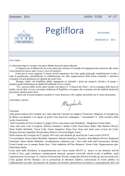 Notiziario settembre 2014