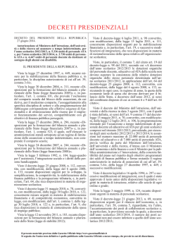 DECRETO 28 agosto 2014