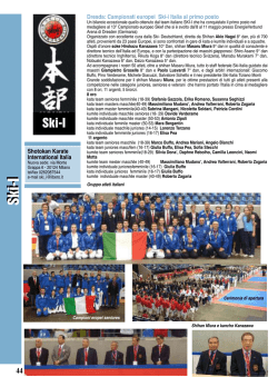 Campionato Dresda 2014 - S.K.I.-I.