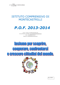 P.O.F. 2013-2014 - ic montecastrilli