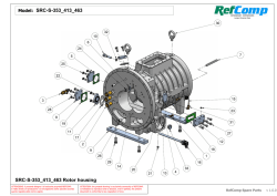 SRC-S-353_413_463 Rotor housing SRC-S
