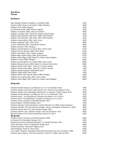 Download Red Wine List