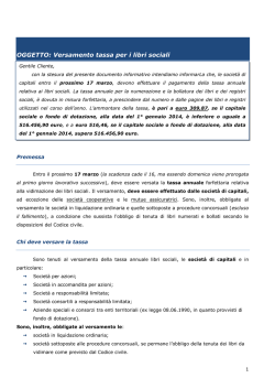 Tassa libri sociali