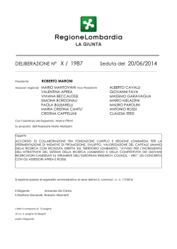 Dgr 1987 del 20-06-2014 - Università degli Studi di Brescia