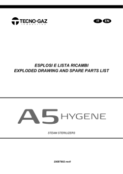 Esplosi e lista ricambi A5 HYGENE ITA_ENG - Tecno-Gaz