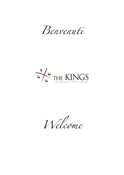 kings menù agosto 2014 - The Kings Restaurant