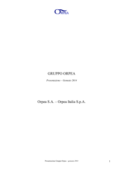 Orpea Italia S.p.A. - Residenza Richelmy
