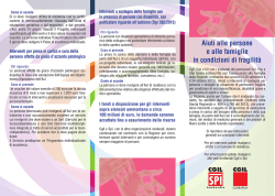 Depliant CGIL SPI Regionali_Aiuti fragilit&agrave; - CGIL
