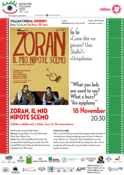 18 November - Semestre Italiano