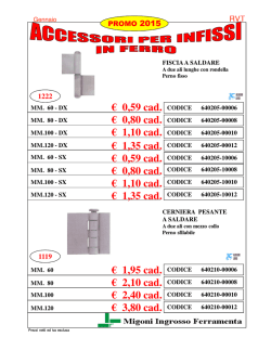1,00 cad. - migoni.it