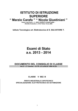 documento 15 maggio 2014 5b itis
