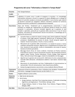 Programma del corso in pdf