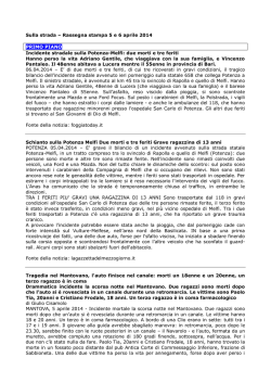 Leggi la rassegna del 5 e 6 aprile