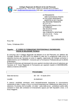 Collegio Regionale dei Maestri di Sci del Piemonte e