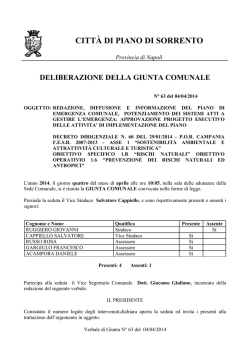 CITTÀ DI PIANO DI SORRENTO