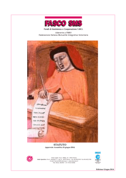 Statuto Fasco Sms (Pdf)