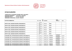 appelli SEU 2014 2015