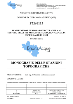 fce0113 realizzazione di nuova fognatura nera al