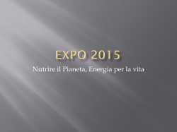 EXPO 2015 - Istituto Comprensivo di Castel Goffredo
