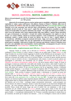 TOUR DELLA CINA - OCRAL ULSS 12 Veneziana