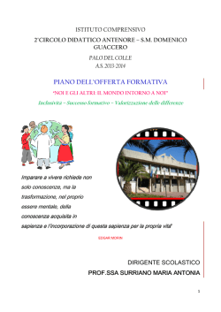 Scarica il POF - Avvio as 2014/2015
