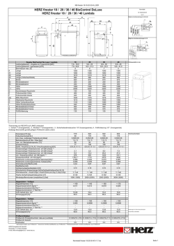 HERZ firestar 18 / 20 / 30 / 40 BioControl DeLuxe HERZ