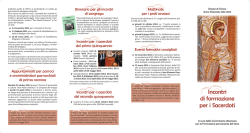 Depliant ritiri sacerdoti 2014-2015