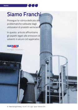 Siamo Franchi - il Nuovo Verniciatore