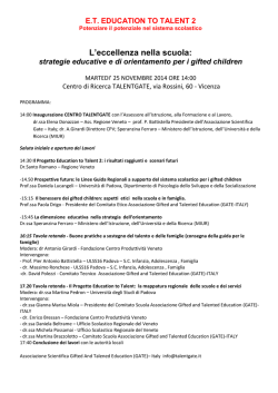 bozza programma convegno et2 25 novembre 2014