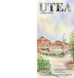 Scarica il programma in formato pdf