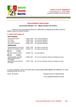 FIPAV C.O.G.R. PIEMONTE