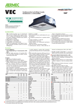 Scheda Tecnica - Fontana Frigoriferi