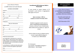BROCHURE Cervicale DORSALE