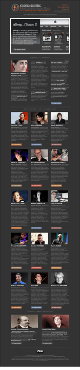 Newsletter Ottobre 2014 - Accademia Alban Berg